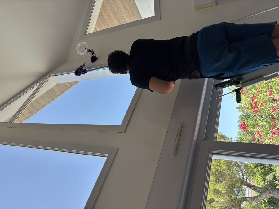 Nettoyage de vitres en hauteur par WashUp